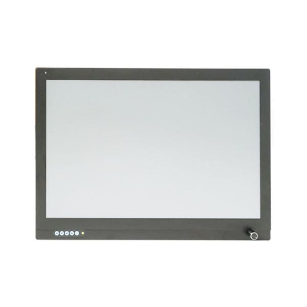 22'' Light Sensor High Brightness Monitor Front IP65 Waterproof Industrial LCD Panel