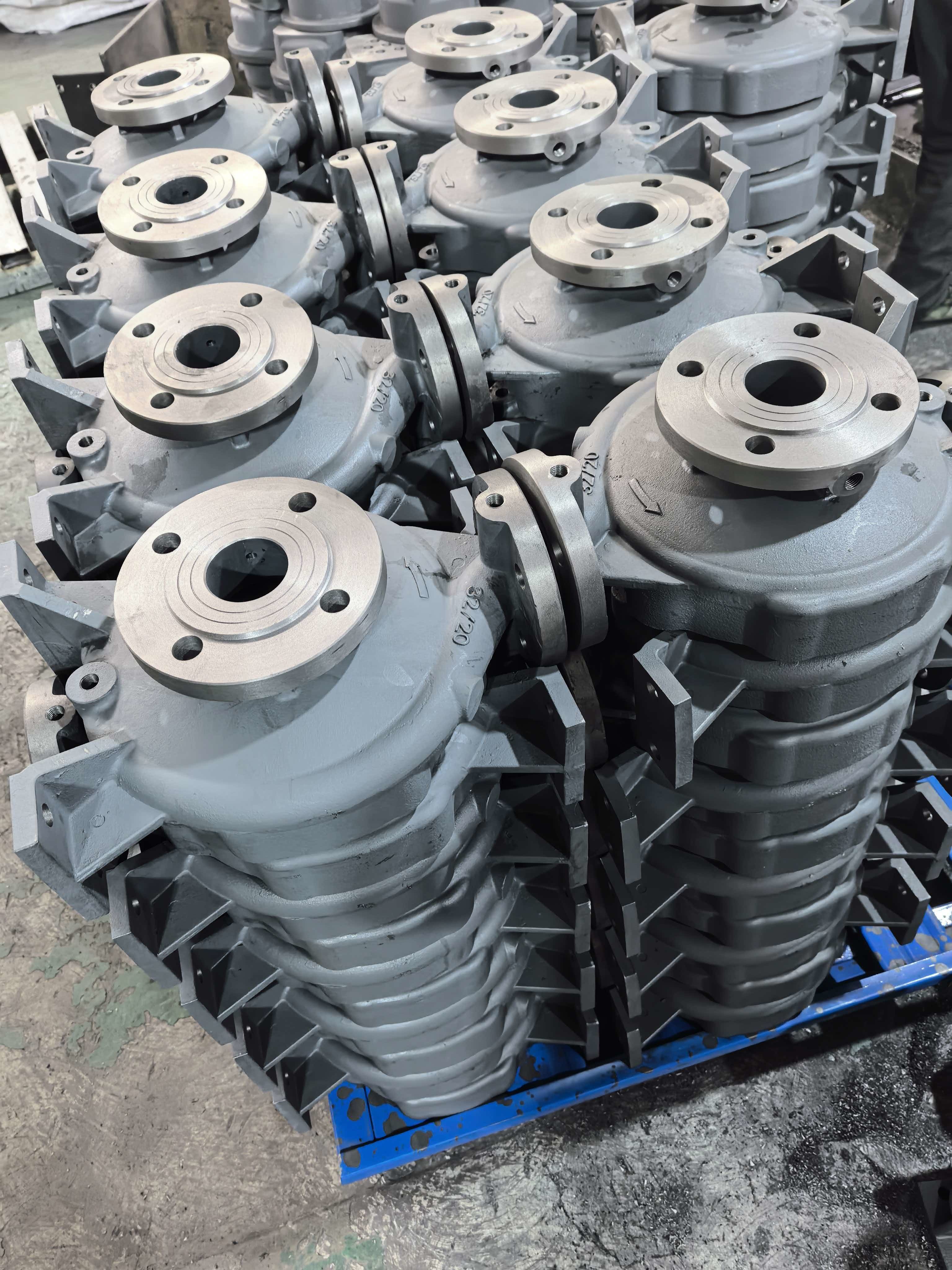 Industrial Cast Iron Castings with High Rigidity, Excellent Vibration Resistance and Precise Dimensional Tolerance for Production Lines