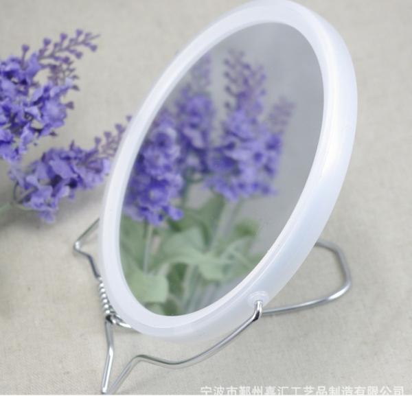 Desktop Double sides plastic cosmetic mirror