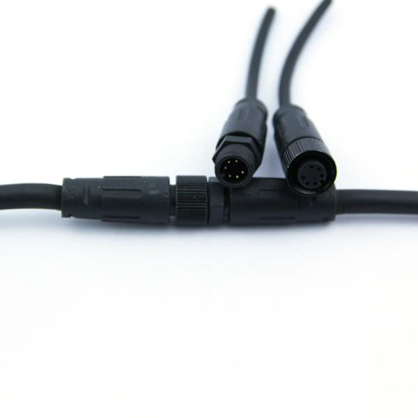 М12 продетые нитку винтом делают Пин водостойким соединителя 6 для передачи сигнала