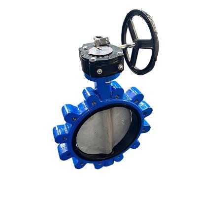 Lug Type Butterfly Valve with Double Lug Wafer Type Connection for Operation in Municipal Water Supply and Industrial Processes