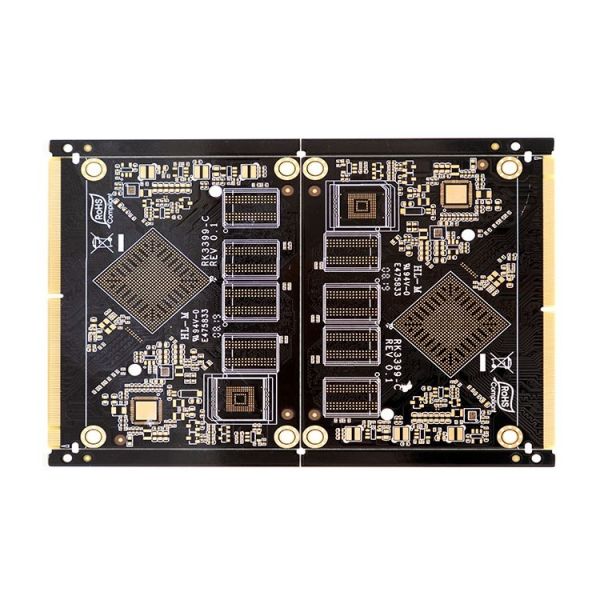 Heavy Copper PCB Multilayer PCB Board with RO4003C Glass Epoxy and 6 Layer Design for RoHS Compliant Applications