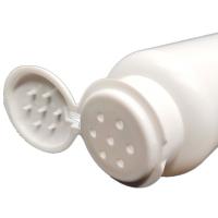 Bouteille blanche vide de 120 ml Bouteille de mélangeuse en poudre de fibres avec capuchon à plaquette de 127 mm et bouteille en PE