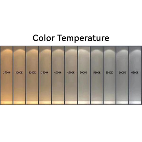 Foldable Magnetic Track Light Black 12W 24V 2700K-6500K Smart Control