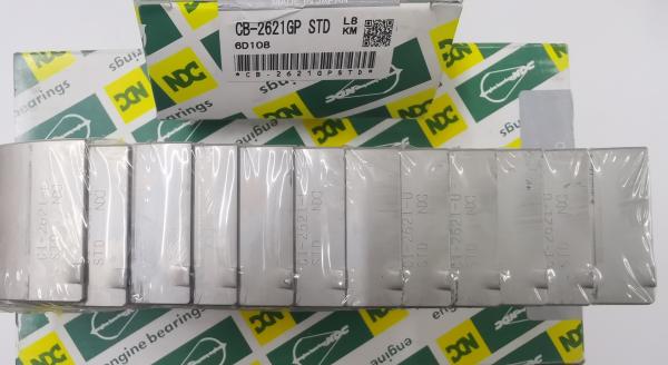 Diesel NDC Engine Bearings 6D108 Main Con Rod Bearing STD For KOMATSU MS-2621GP