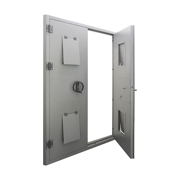 Explosion Proof Steel Vault Door Manual Opening Double Security Protection