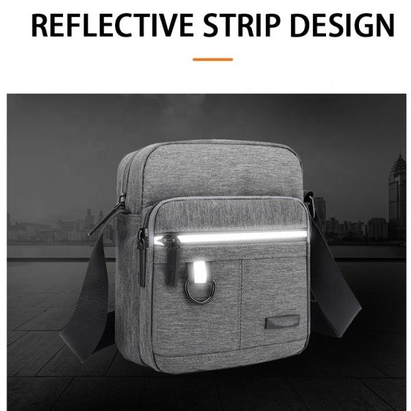 OEM ODM Nylon Mens Designer Shoulder Bags Messenger Bag For Travel Outdoors