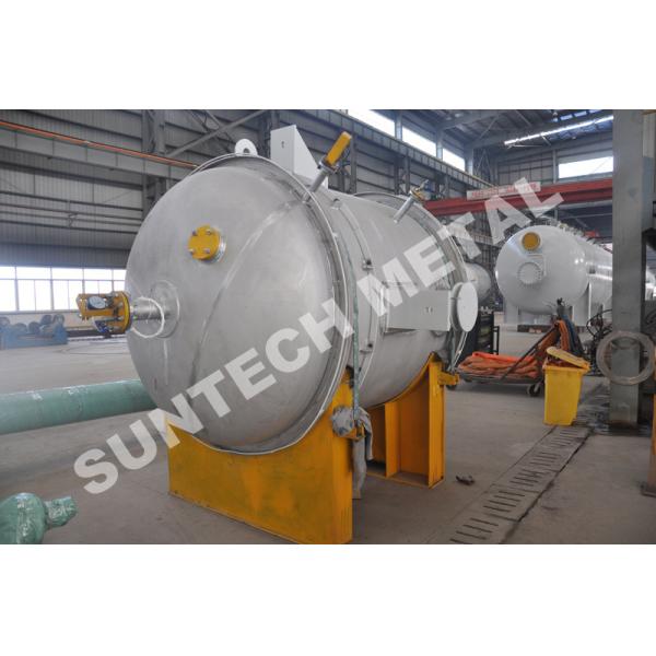 2000mm Length Chemical Storage Tank , 316L Stainless Steel Chemical Tanks