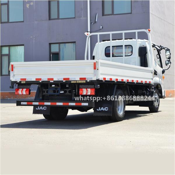 Factory Hot JAC V5 Row Half Light Railing Truck  Cargo  Truck   Delivery Truck