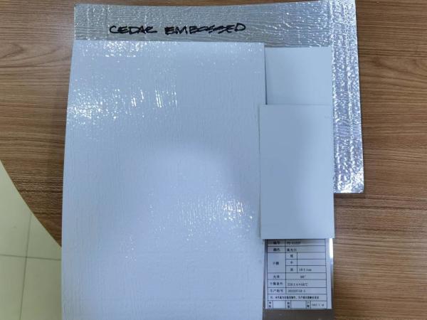 Alloy3105 H26 Temper Grade 26 Gauge Thick White Color Stucco Embossed Aluminum Sheet Used For Building Exterior Cladding