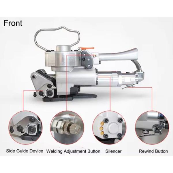 Apply Strap Thickness 0.5-1.5mm A19/A25 Pneumatic Plastic Belt Tensioner Strapper Tool