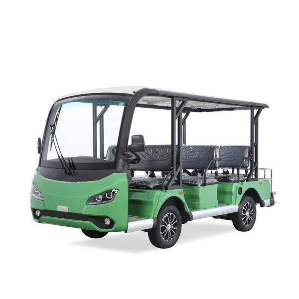 Electric Sightseeing Car with 8 Passenger Capacity 30 Percent Climbing Ability