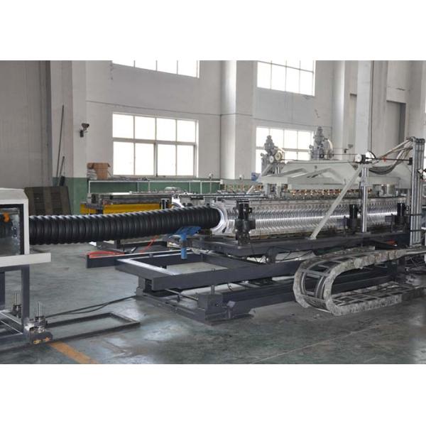 ID 200mm производственной линии трубы из волнистого листового металла PE PP одностеночный