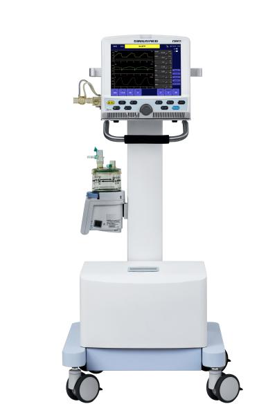 ICU Siriusmed Ventilator VCV PCV modes With 12.1 TFT Touch Screen