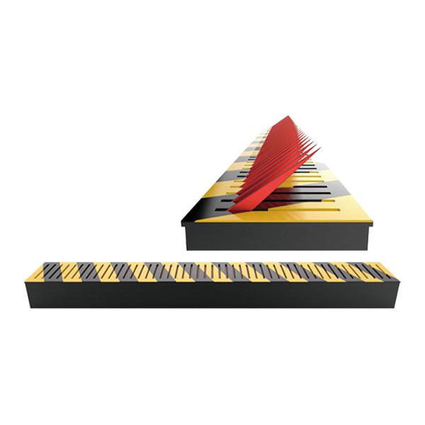 6m Length 2s Operation A3 Steel Tyre Killer Spike Barrier for High-Security Vehicle Control