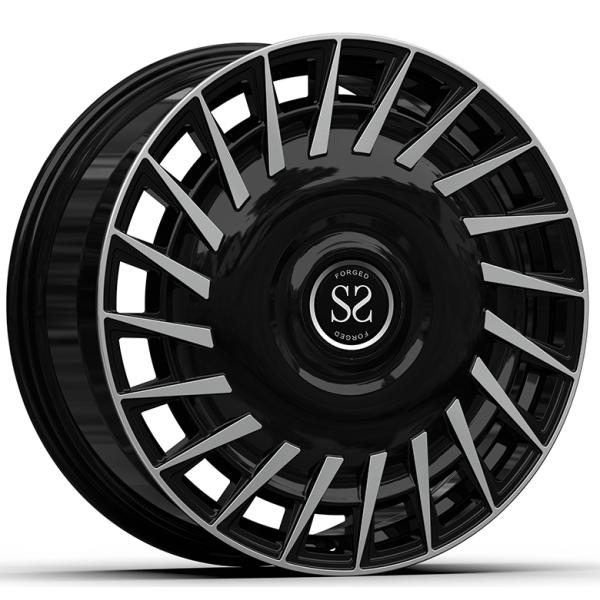 6х139.7 22х9.5 на заказ 1-PC Rim Black Machined Face для Lexus 600