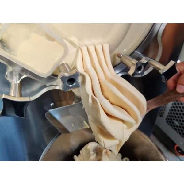 Hard / Italian Ice Cream Gelato Making Machine 45-48L/H 13L Tank Capacity