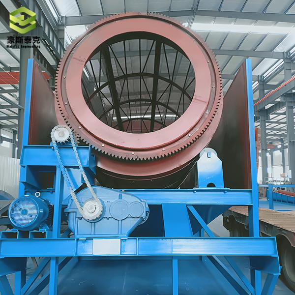 18kw Round Roller Sieve Automatic Brick Plant With Shaft And Customizable Brick Size