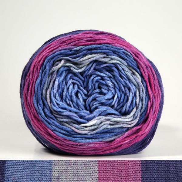 Chunky Cotton Wool Blend Yarn Anti Bacteria Lightweight For Hand Knitting