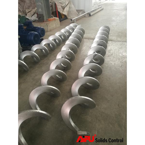 SS316L VFD Oilfield Drilling Waste Screw Conveyor