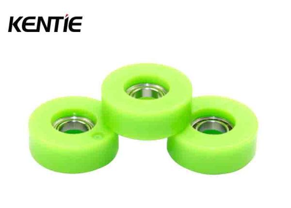 ZZ Shields Low Friction Ball Bearing Pulley POM Coat R188  4*12.7*4.8mm Green Color