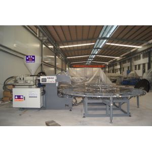 24 machines rotatoires de moulage par injection de semelle intérieure de stations pour de basses chaussures de talon haut