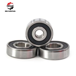 GQZ 6304-2Z Single Row Deep Groove Ball Bearing 20×52×15mm Double Sided Metal Dust Shields For Light Industrial Equipment