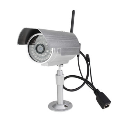 M-JPEG Wireless Waterproof Night Vision Ourdoor IP Camera (25m IR Distance)