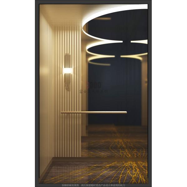 Зеркальное травление, гостиничный лифт 1000 кг.