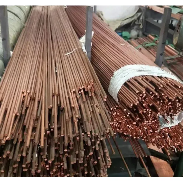 C12000 (TP2) Phosphorous Deoxidized Copper Bar Diameter 4 - 300mm Custom Cutting Any Length