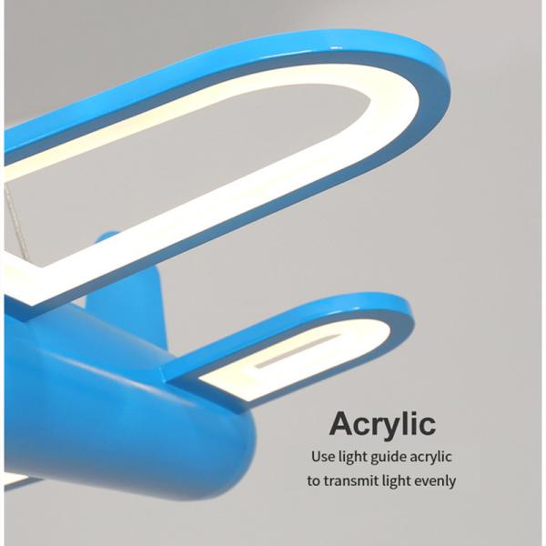 Children's Led Pendant Lamp Airplane Nordic Hanging kids room decoration boys(WH-MA-151)