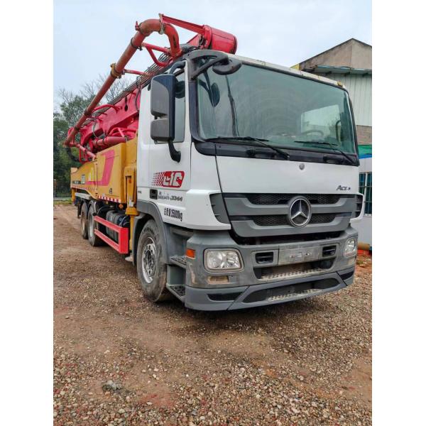 SANY 52 Meter Used Concrete Pump Truck 2019 SYM5350THB Construction Equipment