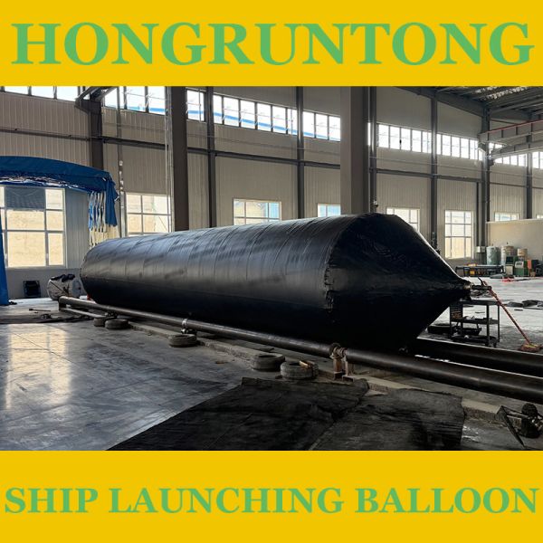Large Load Bearing Superior Aging Resistance Flexible Inflatable Ship Launching Balloon Marine Airbag