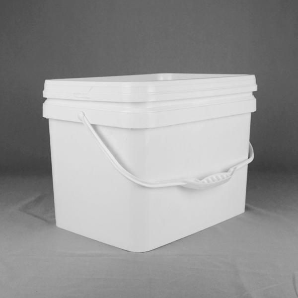 20L Rectangular Plastic Bucket for Paint and Powder