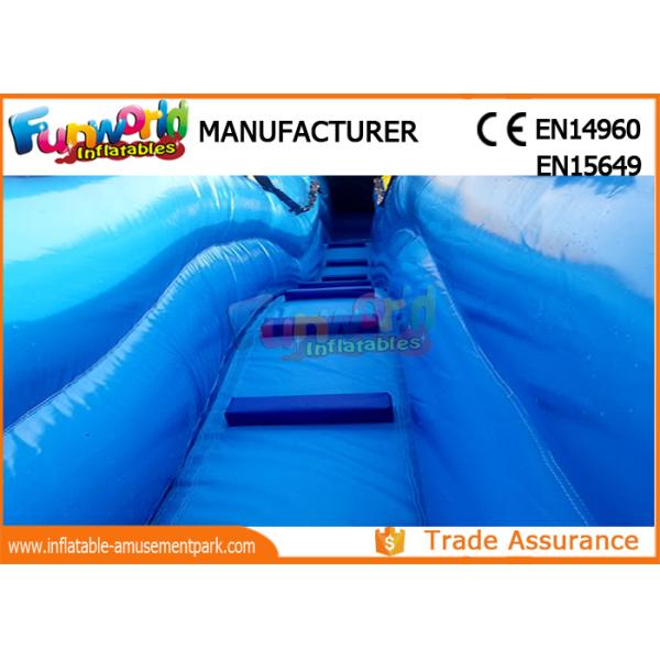 Giant Commercial Inflatable Water Slide / Inflatable Wipe Out Slide