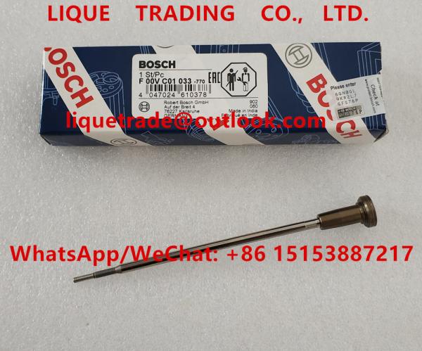 BOSCH injector valve F00VC01033 , F 00V C01 033 for 0445110279 0445110283 0445110186