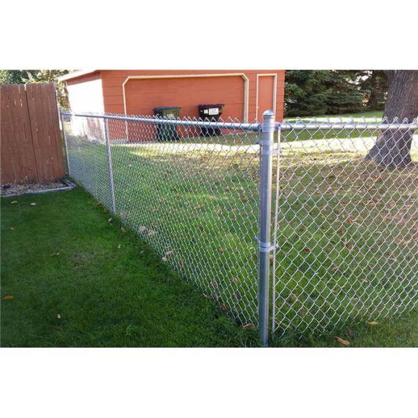 6ft Galvanized 11.5ga Steel Chain Link Fencing Diamond Wire Mesh