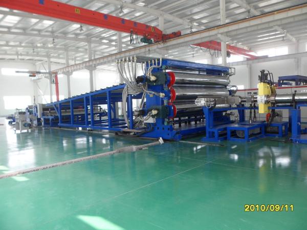 Automatic PP PE Hdpe Sheet Extrusion Line