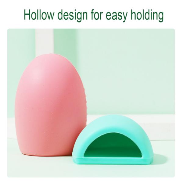 Перевозчик макияжа Eco силикона дружелюбный прокладывает пусковую площадку чистки щетки макияжа