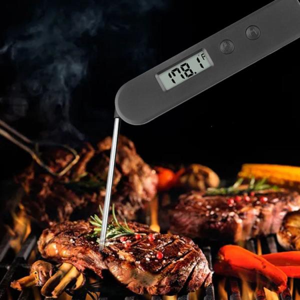 DTH-126 -50 To 300℃ Instant Read Meat Thermometer For Cooking Digital LCD Screen Food Thermometer