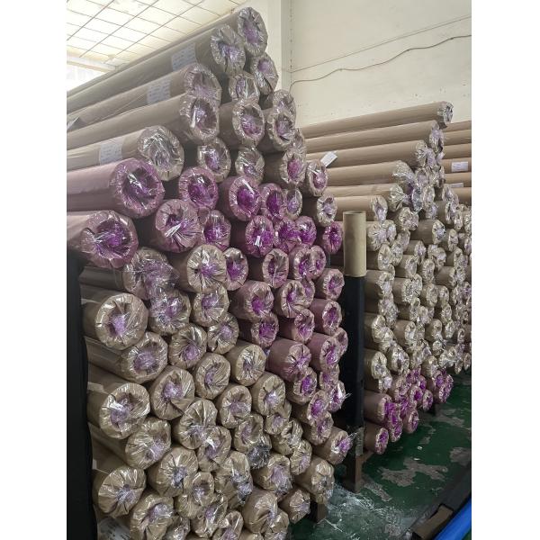 OEM Bule Transparent PVC Film Roll Stretch For Wooden Board