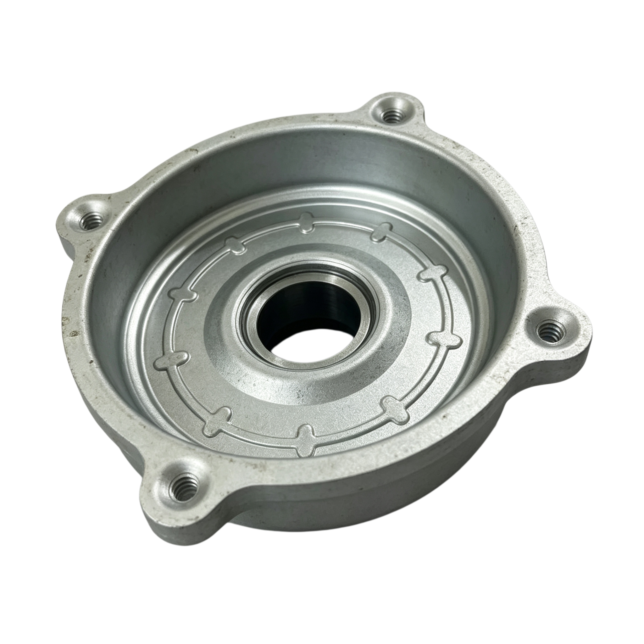 Customizable Inner Diameter Deep-Drawn End Cover with Progressive Die Tooling and CNC Processing for Motors
