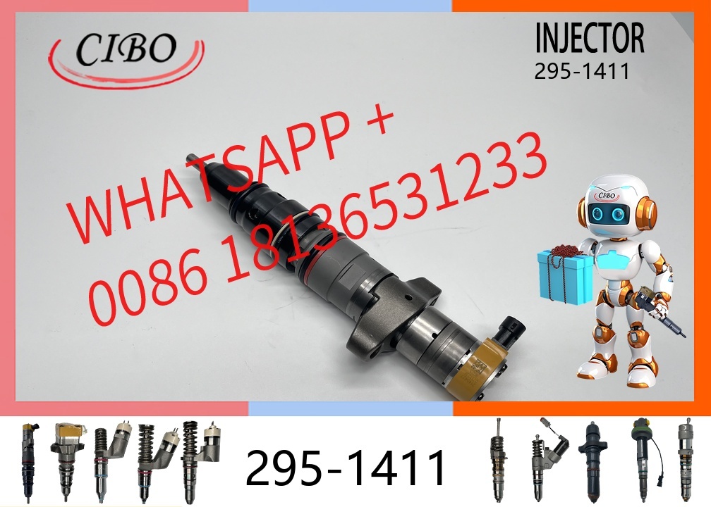 original 295-1411 Common Rail Diesel Fuel Injector Gp for  C7 Engine Excavator 325D 324D 328D 329D E324D E325D E329D 10R-7225 387-9427 Injector Parts original new injector