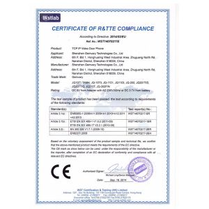 Shenzhen Gemvary Technologies Co.,Ltd Certifications