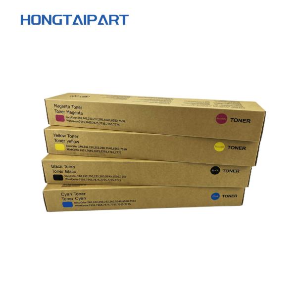 dc 240 de Kit For Xerox de cartouche de toner du copieur 006R012 242 250 252 260 5540 6550 7550 carte de travail 7655 7665 7675 7755 7765 7775