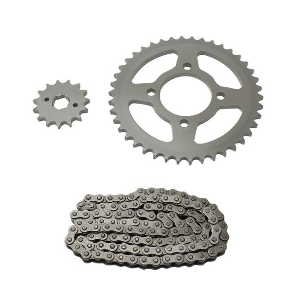 HJ125 CM125 WY125 Motorcycle Sprocket And Chain Kit BAJAJ CGL Repuestos Kits Sets