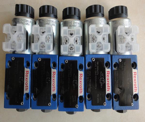 Rexroth Directional spool valves, direct operated with solenoid actuation 4WE6D62/EG24N9K4