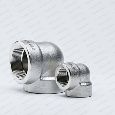 Female 90 Degree Forged Elbow Fitting Pipe Elbow Fitting NPT JIC BSPT