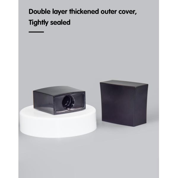 30ml / 50ml PE Cor e Logotipo Personalizados Forma Quadrada Creme Solar Creme para Mãos Loção Botelha UKL33D