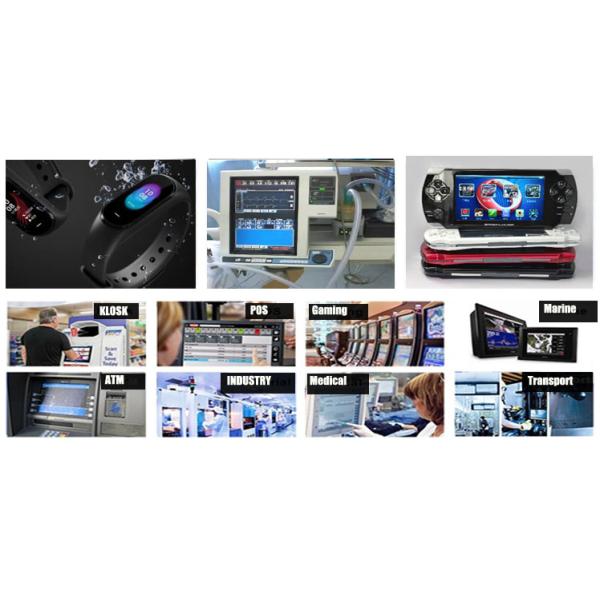 300 Nits дисплей LCD 31 штыря 10,1» небольшой с сенсорной панелью интерфейса I2C